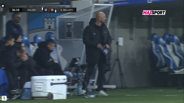 Sopića razljutio Matkovićev potez; pogledajte kako je Osijekov mladić potratio priliku