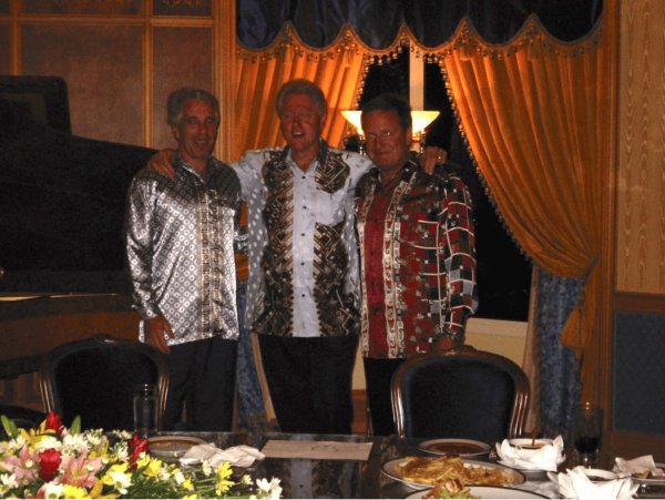 Jeffrey Epstein i Bill Clinton