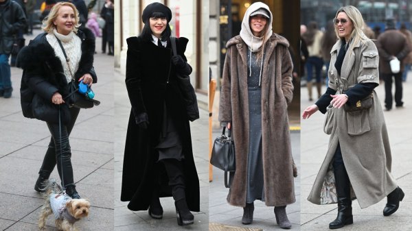 Svaka u svom modnom filmu: Ove dame privlače poglede svojim chic zimskim kombinacijama