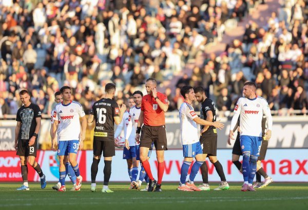 Evo što je sudački ekspert rekao o crvenim kartonima na utakmici Hajduka i Vukovara