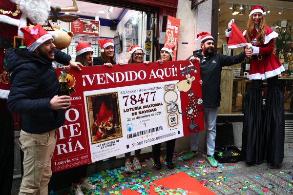 Španjolska božićna lutrija isplatila rekordnih 2,77 milijardi eura dobitaka