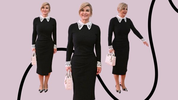 Kolinda Grabar-Kitarović zablistala u modnom klasiku, a svu pažnju ukrali su dodaci