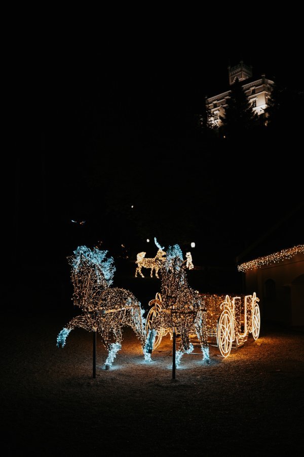 Trakošćan - konji i kočija