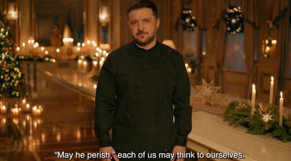 VIDEO Zelenski poslao božićnu poruku Ukrajincima: 'Svatko od nas u sebi možda misli - neka on umre'