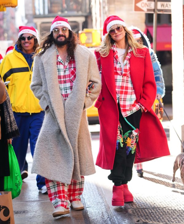 Slavna Njemica sa suprugom ukrala je sve poglede: Ulicama prošetali u pidžamama