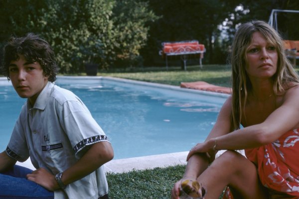 Brigitte Bardot i sin Nicolas Charrier