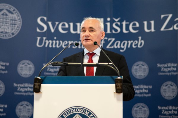 Stjepan Lakušić, rektor Sveučilišta u Zagrebu