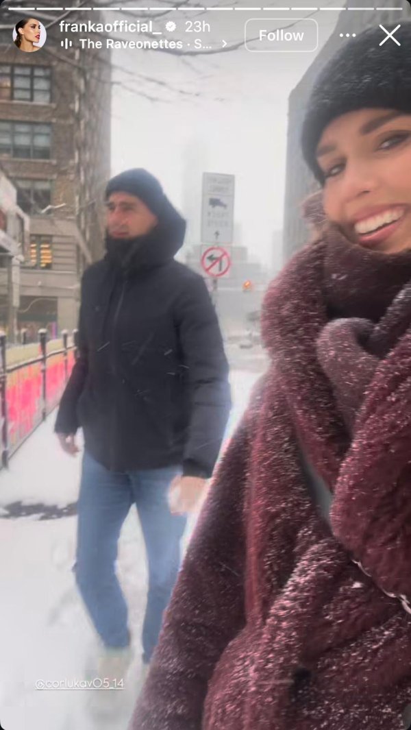 Franka Batelić i Vedran Ćorluka u New Yorku