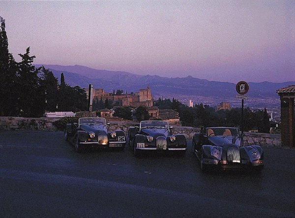 Posljednja testiranja modela Morgan Aero 8 godine 1999.