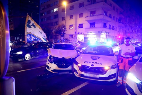 Prometna nesreća u Splitu koju je skrivio policajac