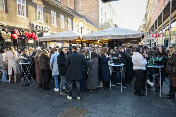 Centar Zagreba uoči dočeka Nove godine