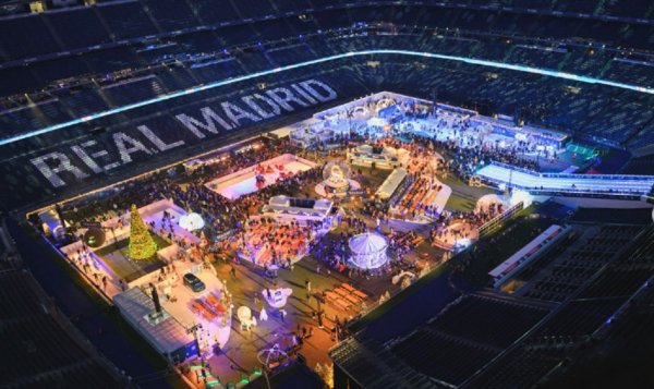 Hrvatska tvrtka napravila ledeni tobogan na stadionu Real Madrida