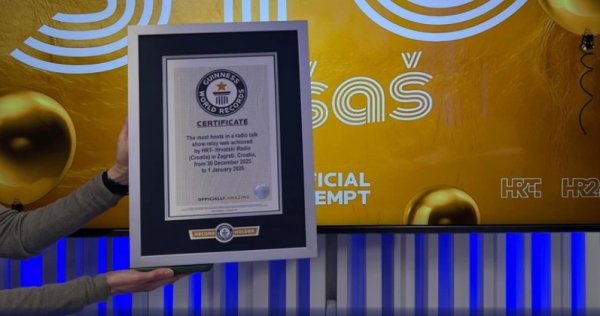 Hrvatski radio srušio Guinnessov rekord na svoj 100. rođendan