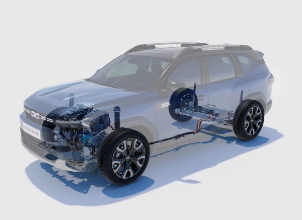 Dacia Bigster Hybrid 155 - strukutra pogona
