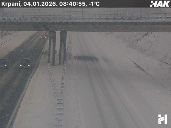 Snijeg na autocestama