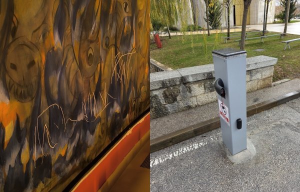 Splitska policija istražuje tko je vandalizirao crkvu u Solinu, župa traži informacije od vjernika