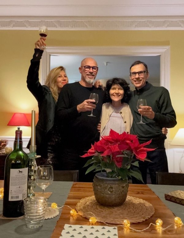 Mirna Zidarić sa suprugom Zoranom, Ivan i supruga Milka Matic