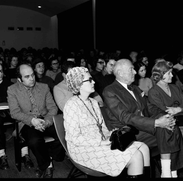 Filmska tribina u KIC-u - Kriza hrvatskog filma, 1971 _ foto Branimir Bakovic