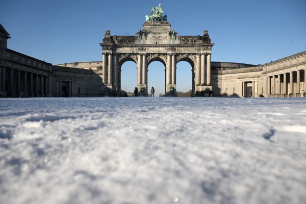 Snijeg u Bruxellesu
