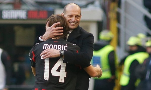 Allegri: Modrić mi je smiješan kad to radi...