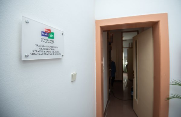 Imovina stranke Bandić Milan 365 u stečaju pala na 2384 eura