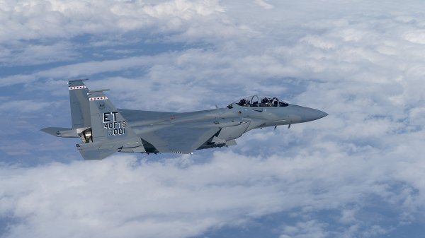 Američki F-15EX tijekom ispitivanja