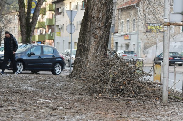 Knin: Posljednice velikog leda koji je okovao Knin