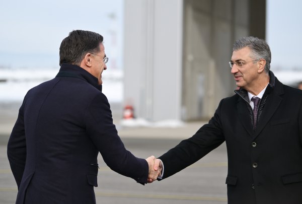 Mark Rutte stigao u Hrvatsku