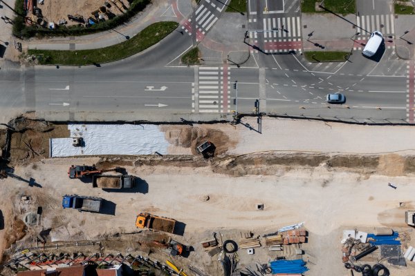 Radovi na Sarajevskoj cesti
