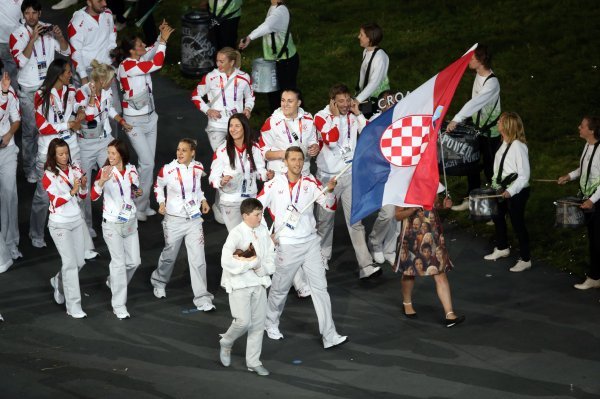 Venio Losert nosio je hrvatsku zastavu na otvaranju OI-a u Londonu 2012. godine