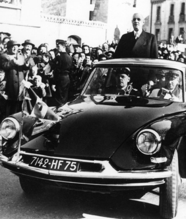 DS 21 PALLAS koji je koristio general de Gaulle (1965.)