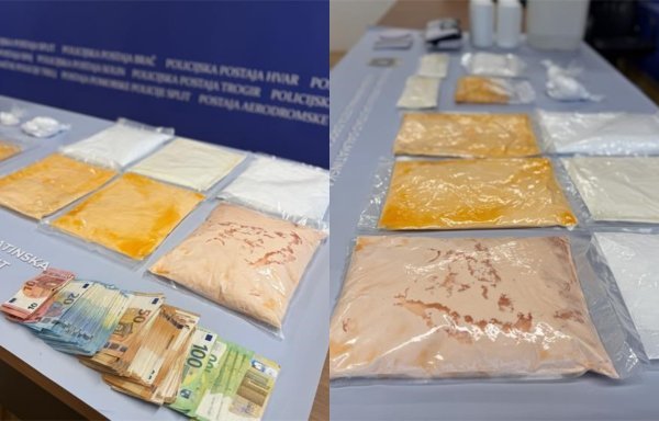 VIDEO Policija se pohvalila rekordnom zapljenom droge vrijedne preko 200 tisuća eura