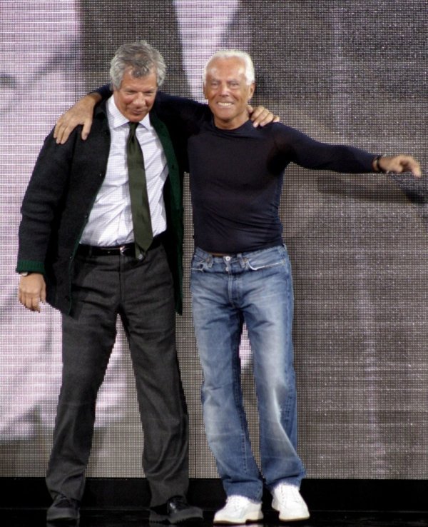 Giorgio Armani i Leo Dell'Orco