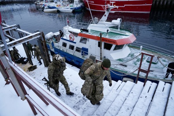 Iskrcavanje danskih vojnika