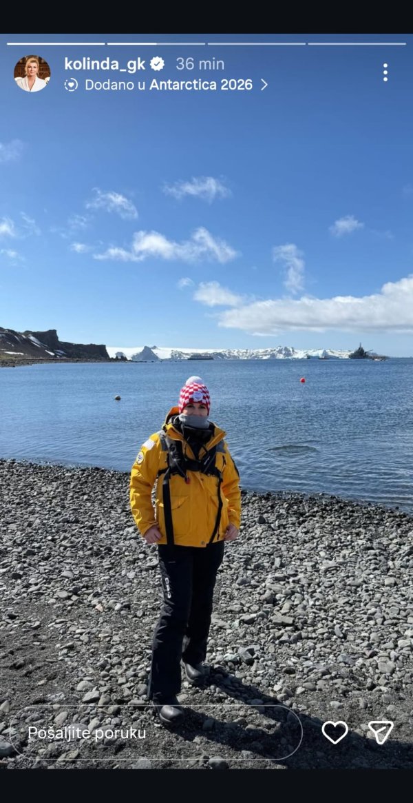 Kolinda Grabar-Kitarović na putovanju.