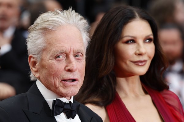 Catherine Zeta-Jones i Michael Douglas