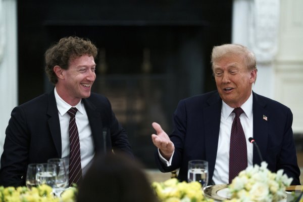 Mark Zuckerberg i Donald Trump