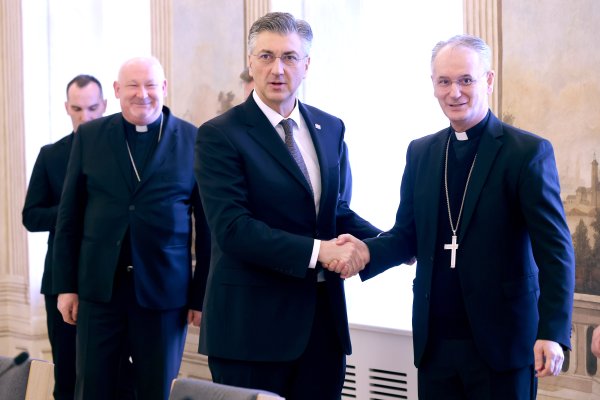 Andrej Plenković i Dražen Kutleša