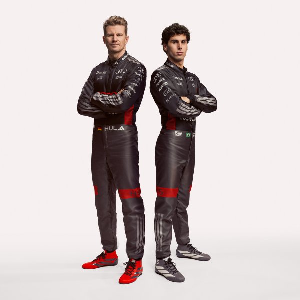 Audi Revolut F1® tim: Nico Hülkenberg (Njemačka) i Gabriel Bortoleto (Brazil) desno