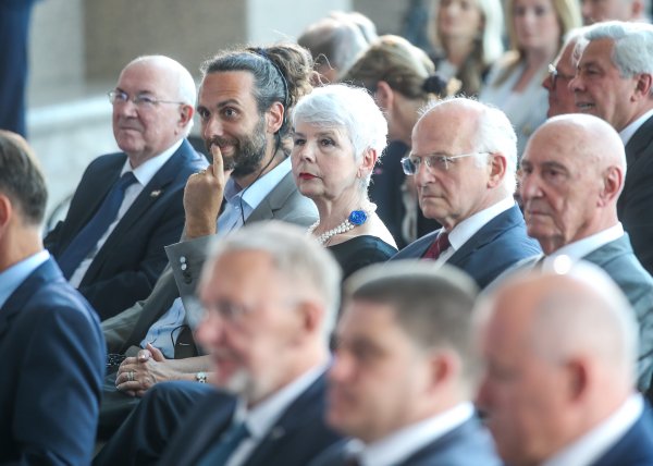 Lovro Škopljanac i Jadranka Kosor