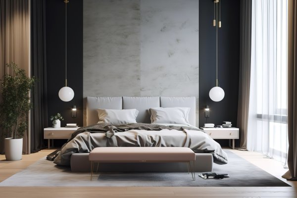 Ključ udobne i privlačne spavaće sobe je u ravnoteži neutralnih baza i upečatljivih detalja
