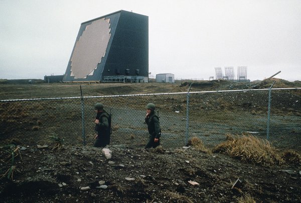 Patrola u bazi Eareckson na Aleutima