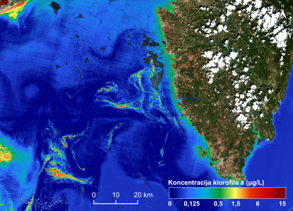 SeaCras satelitska snimka - Sjeverni Jadran