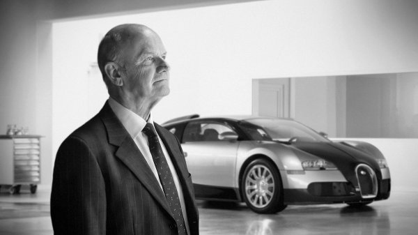 Prof. dr. Ferdinand Karl Piëch i Bugatti Veyron