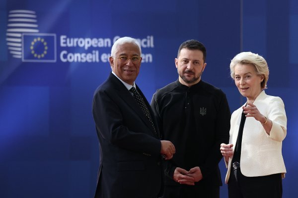 Antonio Costa, Volodimir Zelenski i Ursula von der Leyen
