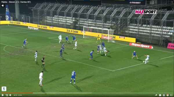 Ovo je gol sezone! Pogledajte kako je Dantas magično pogodio protiv Slavena