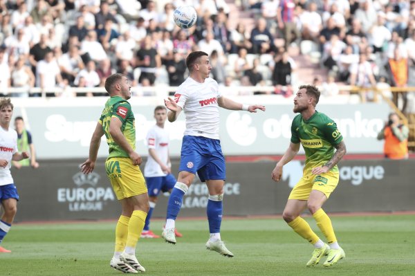Senzacija na Poljudu! Istra vodi 2-0 protiv Hajduka, pogledajte golove