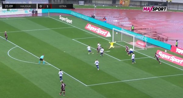 Pogledajte kako je Istra zabila još jedan gol na Poljudu