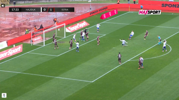 Prvo greda, onda vratnica; pogledajte Hajdukov festival promašaja