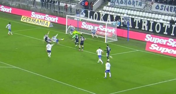 Pogledajte kako je Stojković zakucao loptu u gol za vodstvo Dinama na Opus Areni